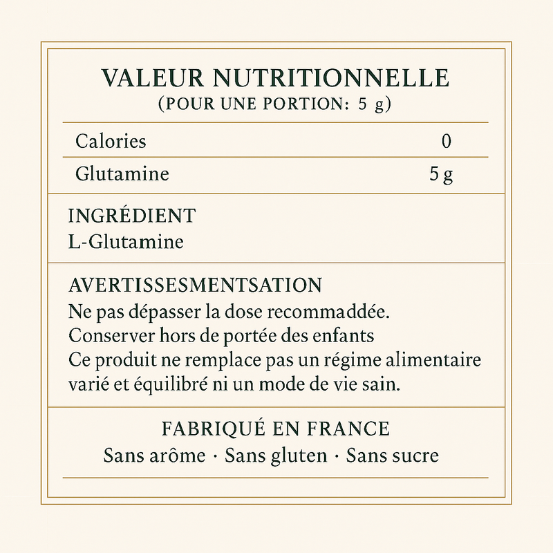 Glutamine – 300 g